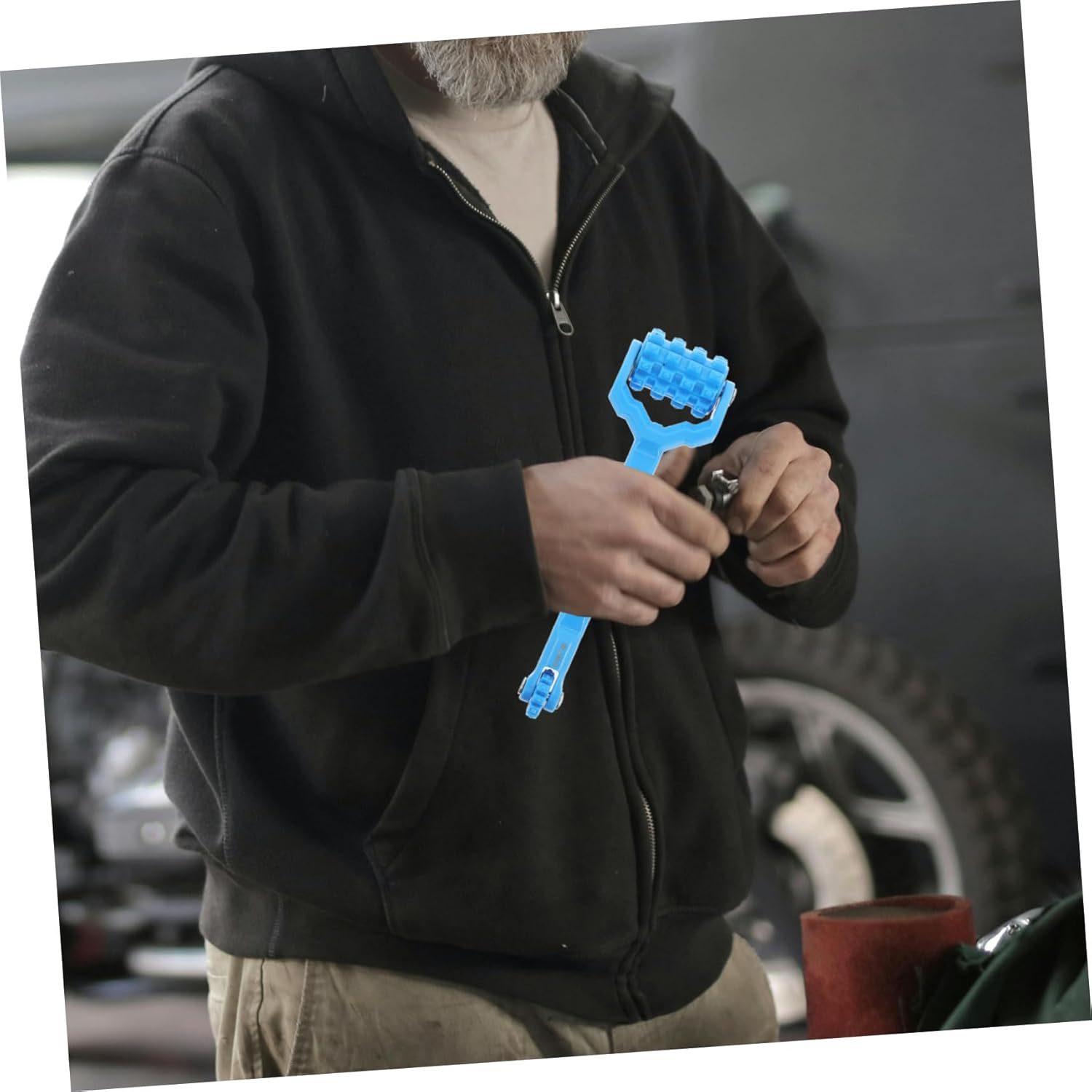 LOORGVEL Automotive Sound Deadening -Head Plastic Roller for Car Noise Reduction Versatile Tool for Car Accessories image number 6