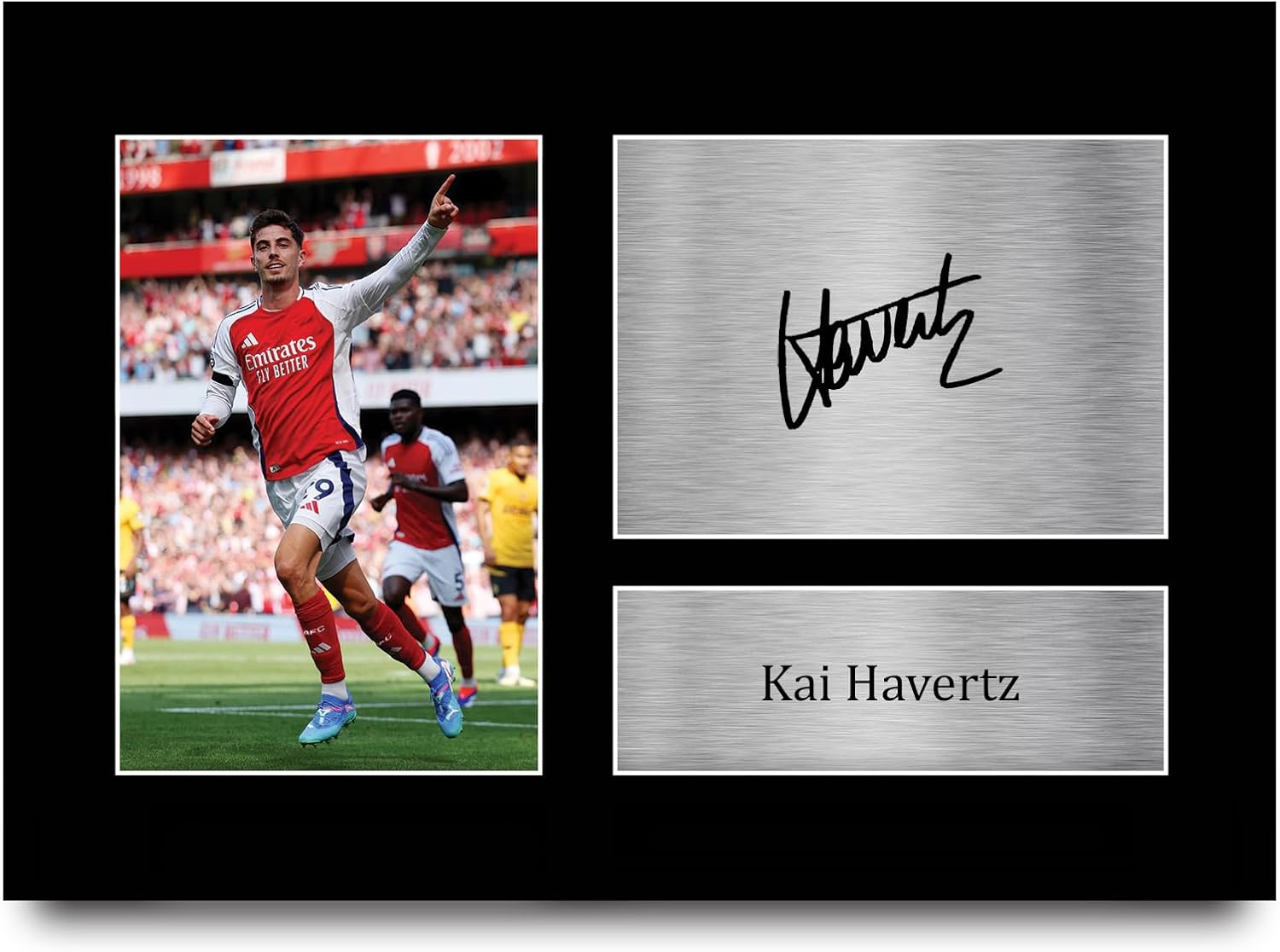 HWC Trading A4 Kai Havertz Gifts Printed Signed Autograph Picture for Football Fans and Supporters - A4