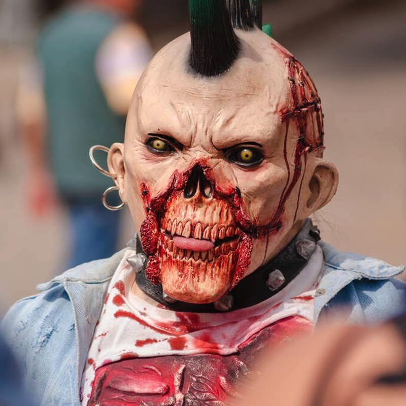 La Catrina 3 Pcs Scar Wax Makeup Kit, Scar Wax + Spatula Tool + Spirit Gum, Halloween Professional Stage Theatrical Theater Zombie Vampire Wound Scary Special Effects Face Body Cosplay Makeup image number 3