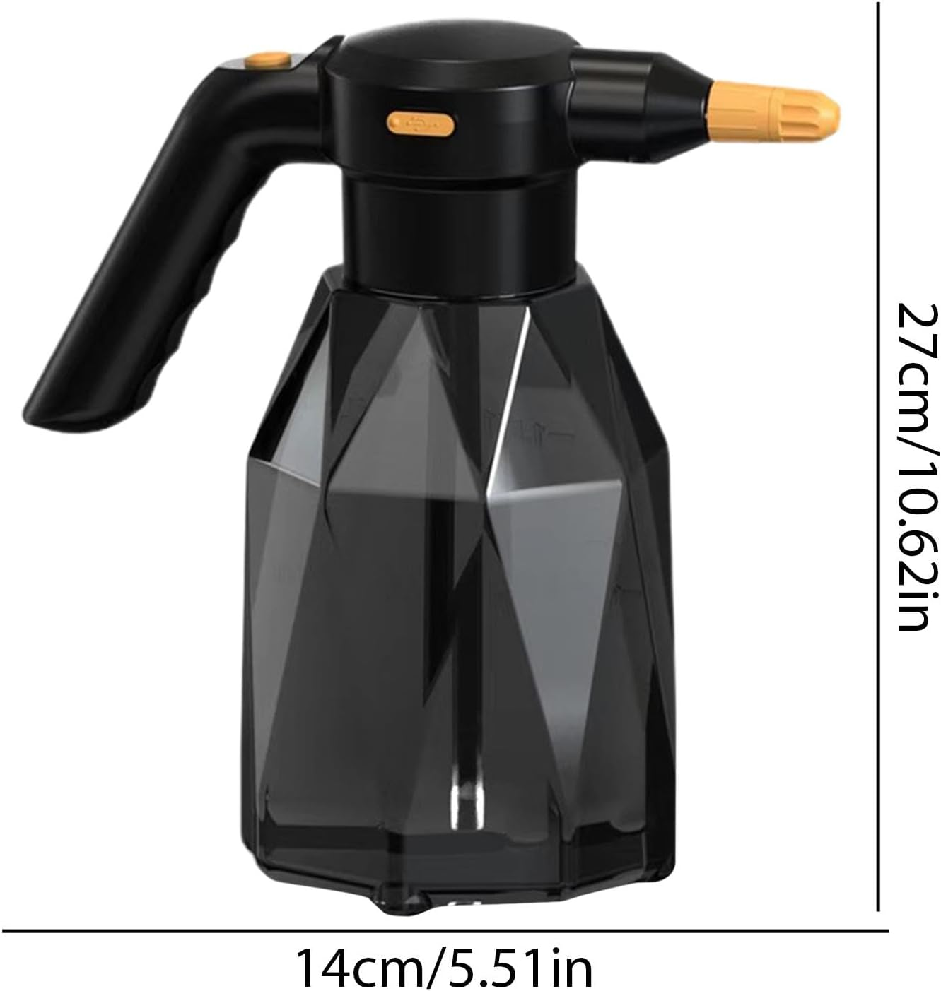 Electric Plant Sprayer Large Capacity Watering Can Ergonomic Watering Can Portable Electric Pressure Sprayer Gardening Supplies Car Washing Tool Rechargeable Watering Can Spray Bottle image number 1