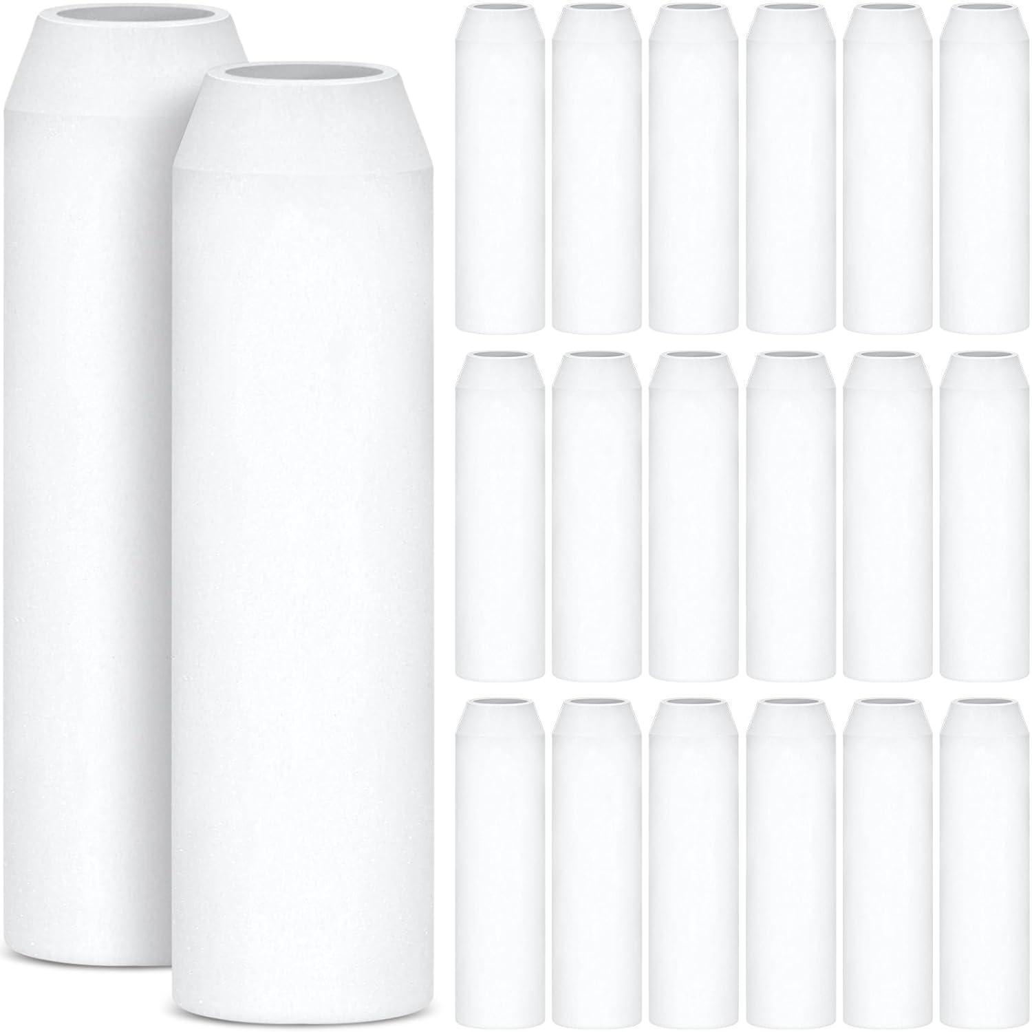 Havawish 10 Pcs Aquarium Artificial Air Stones Bulk 1.4" L X 0.4" D Bubble Release Tool Compatible with Biorb and Biube Fish Tanks Filter Replacement Kit Accessories image number 4