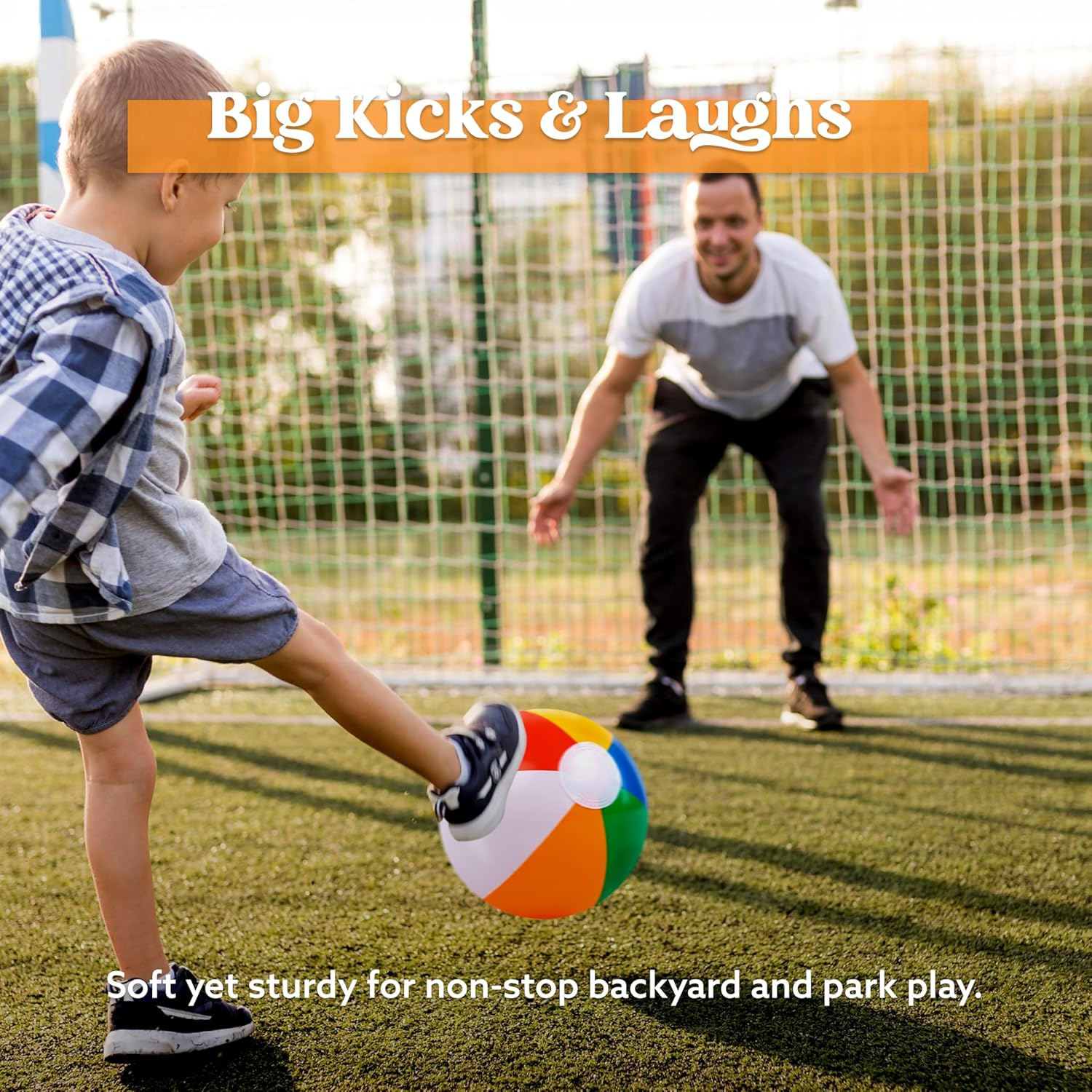 JOYIN Rainbow Beach Balls(12 Pack), 12'' Inflatable Swimming Pool Toys for Summer Water Games Kids Birthday Party Supplies Combo Set Include Inflatable Beach Balls image number 1