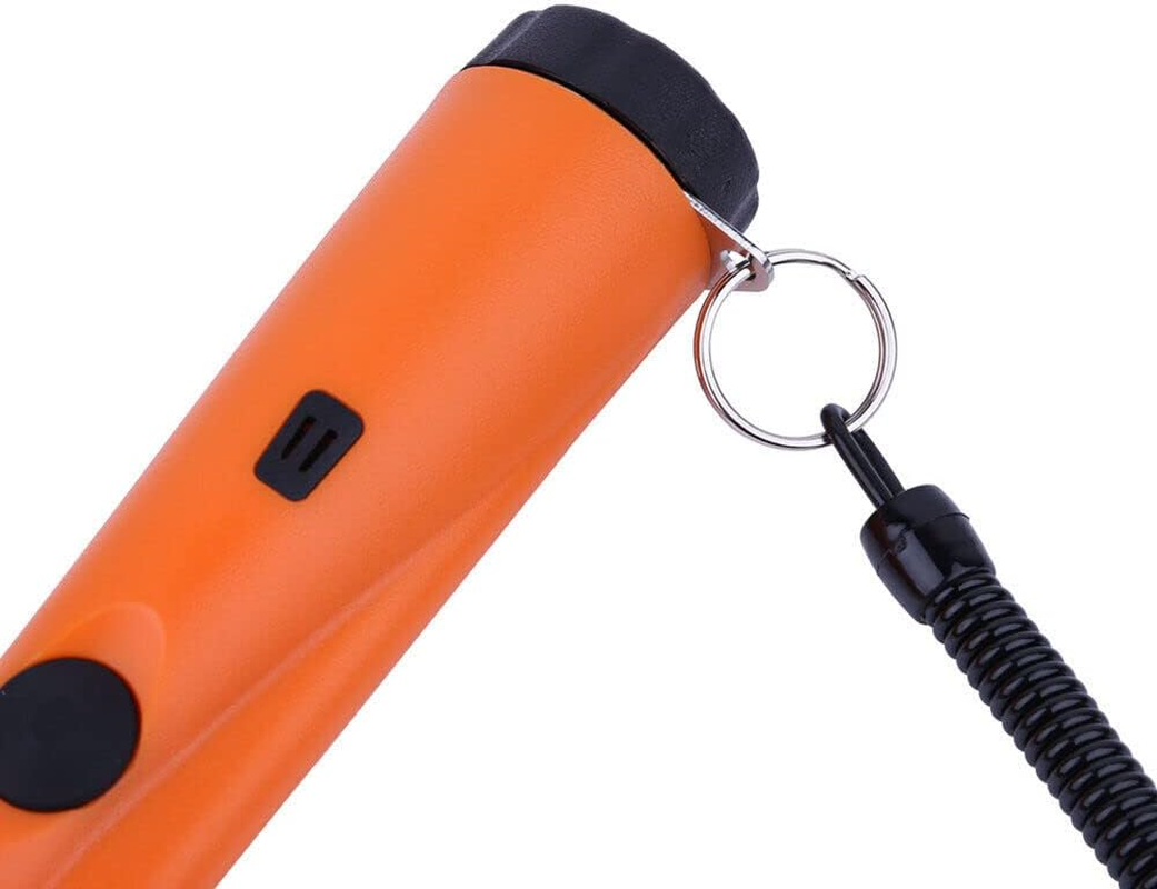 Handheld Waterproof Metal Detector Automatic Pinpointer Treasure Hunter (Orange) - Black image number 5