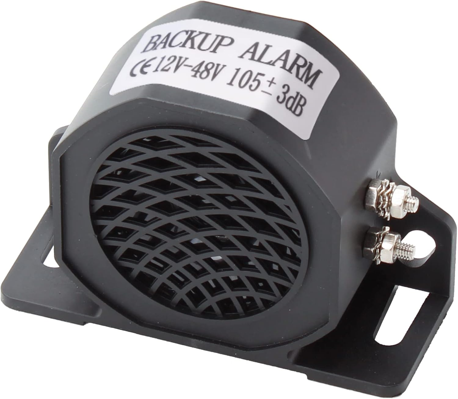 FARBIN Truck Back-Up Alarm 105Db 12V/48V Car Reverse Horn BIBI Buzzer Warning Alarm Siren Waterproof Industrial Heavy-Duty Backup Warning (Alarm Reversing Horn) image number 1