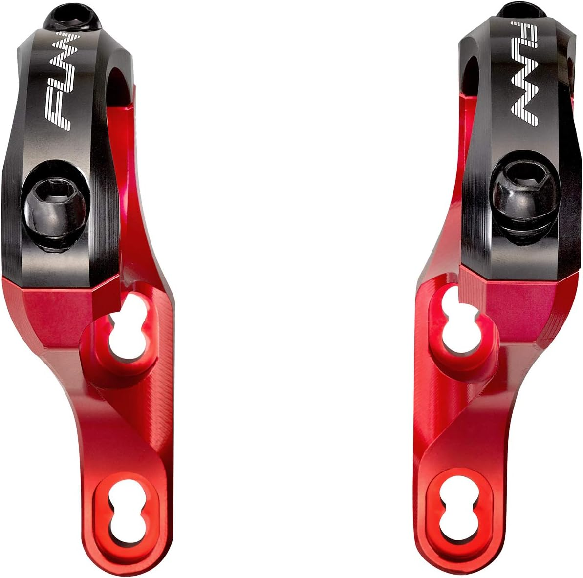 Funn RSX Mountain Bike Direct Mount Bike Stem with 31.8Mm Bar Clamp, 2 Pieces Lightweight Split Design for Dual Crown Forks, Adjustable Extension 45-50Mm image number 1