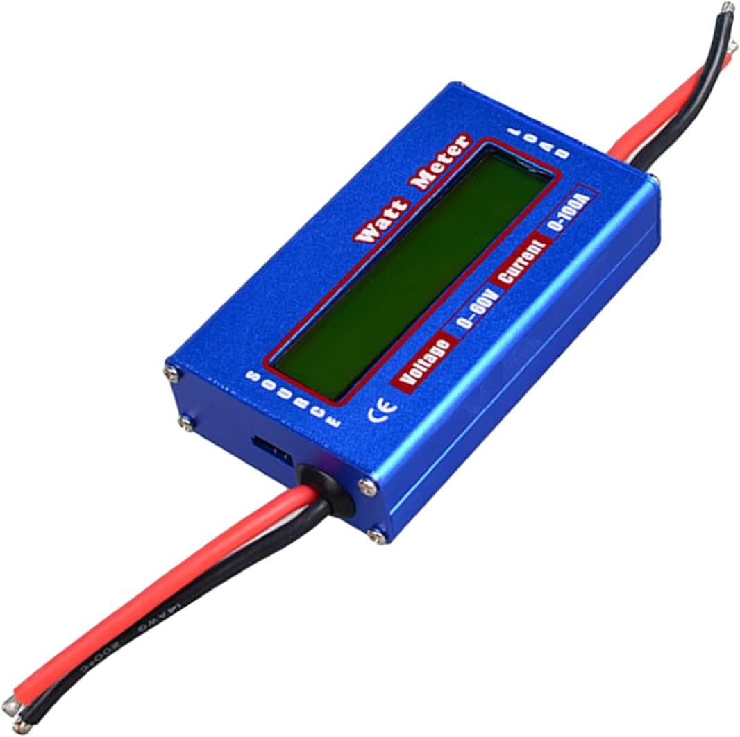 RC Watt Meter 100A Power Analyzer Digital LCD Balance Battery Voltage Checker image number 4