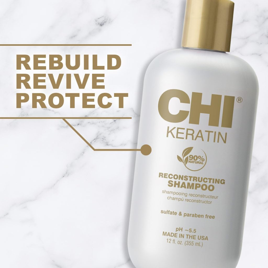 CHI Keratin Reconstructing Shampoo image number 2