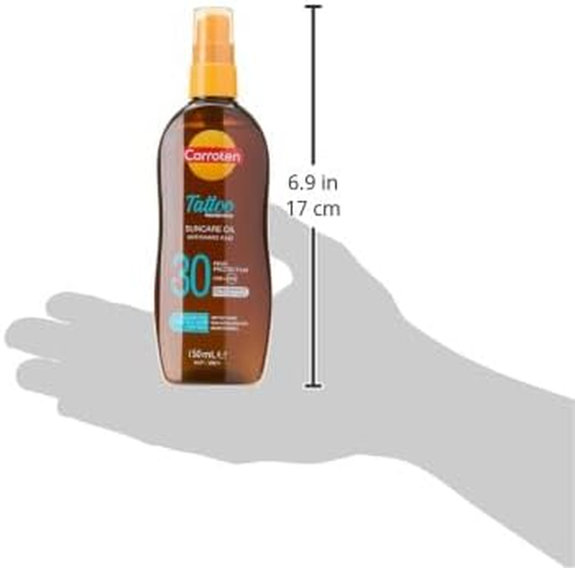 Carroten SPF30 Tattoo Protection Tanning Oil 125 Ml