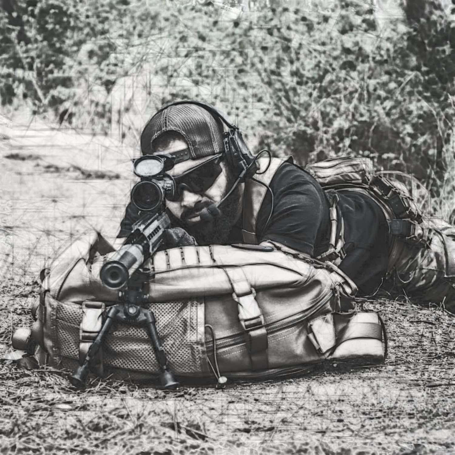 HEARFALCOM Comta III (Comta Ii Headset Upgrade Version) Tactical Airsoft Sports Noise-Cancelling Pickup Silicone Earmuffs Shooting Headset (BK) - Cb image number 4