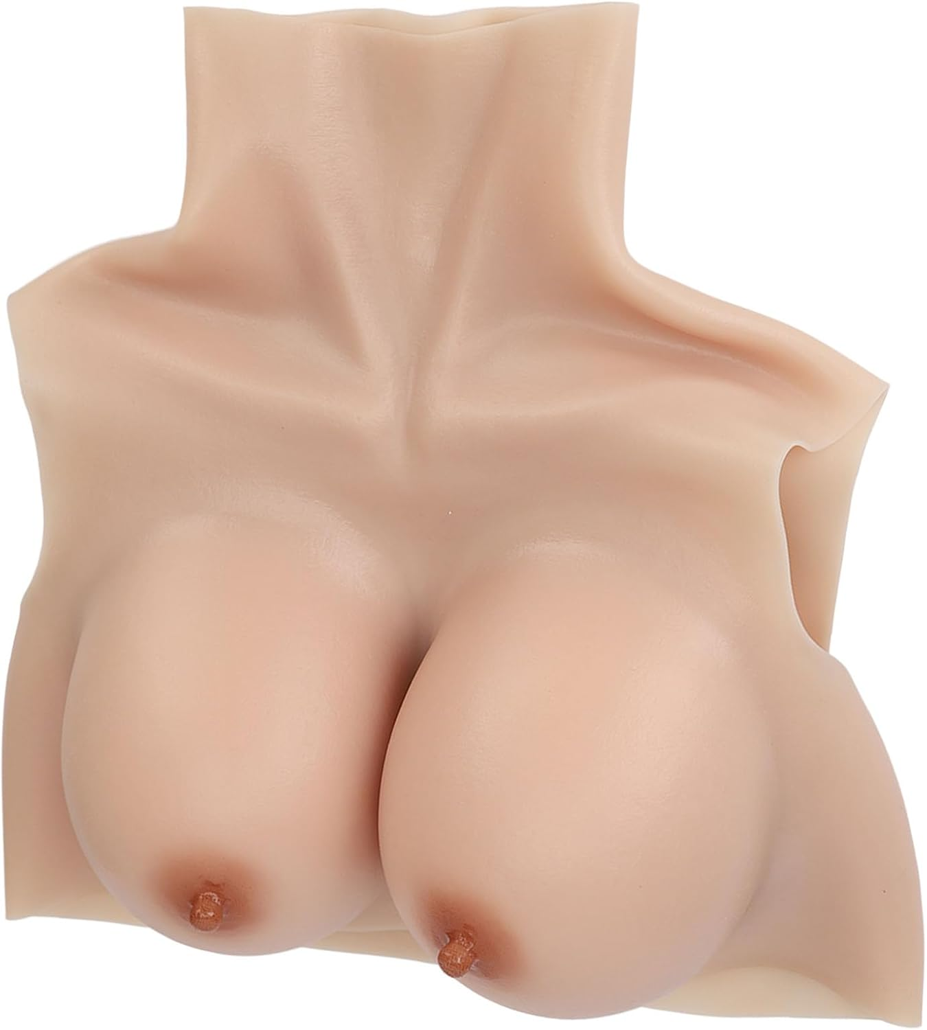 Fake Boobs Silicone Breastplate Fake Breasts D Cup Silicone Filled Plates for Transgender Crossdressers Cosplay Drag Queen