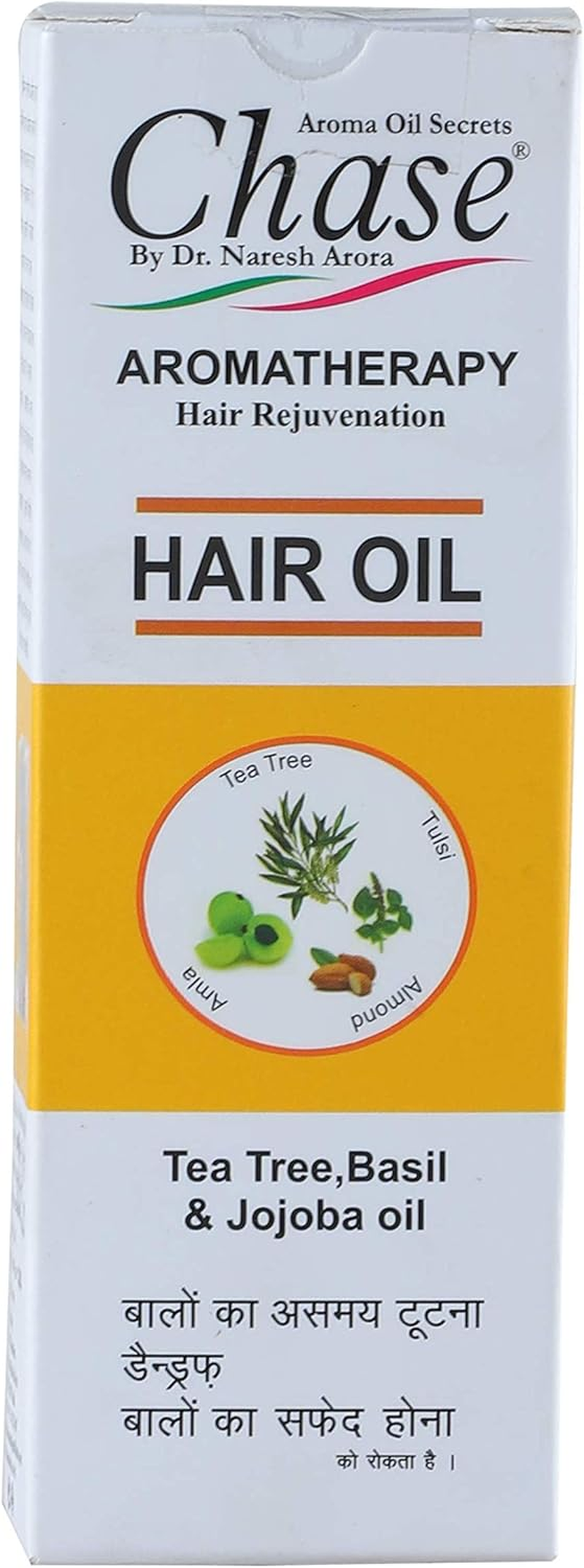 Chase Lavender Tea Tree and Basil Hair Growth and anti Dandruff Hair Oil for Men and Women image number 1