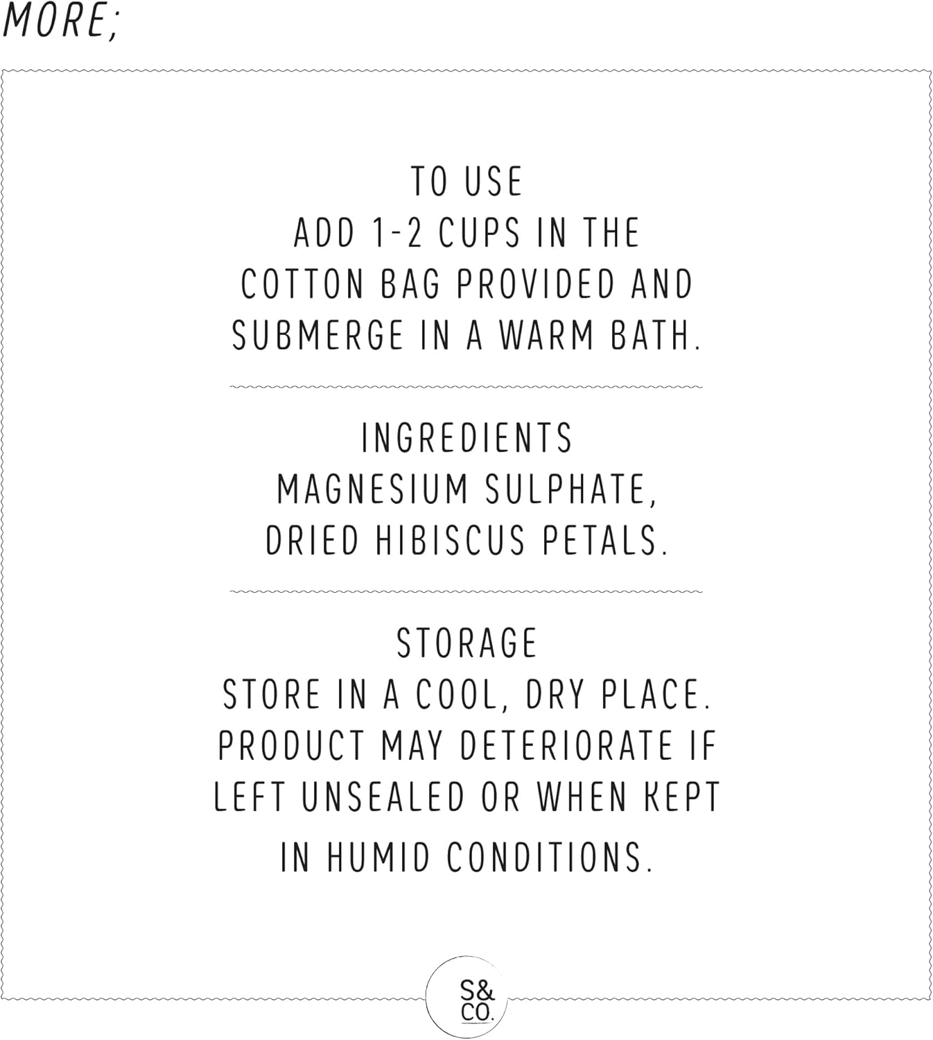 Salts & Co. Epsom and Hibiscus Floral Bath Salts 900 G image number 5