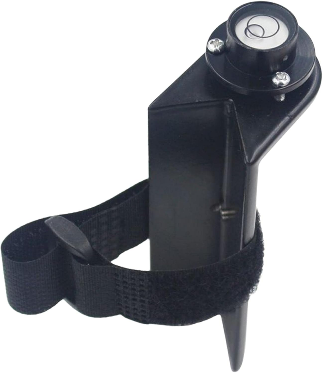 Baoblaze Grade Rod Level Bubble Level Centering Pole Carbon Fiber Pole for round Rod Tower Ruler - Black with Tie image number 6