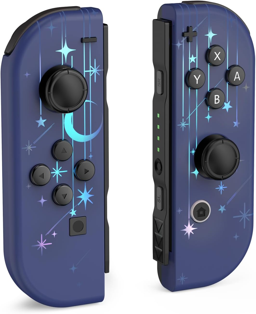 Lungdongquest Wireless Controller Compatible with Switch Oled/Lite, Joypad Replacement for NS Console, Switch Controller with 7 Colors RGB Light Effect image number 5