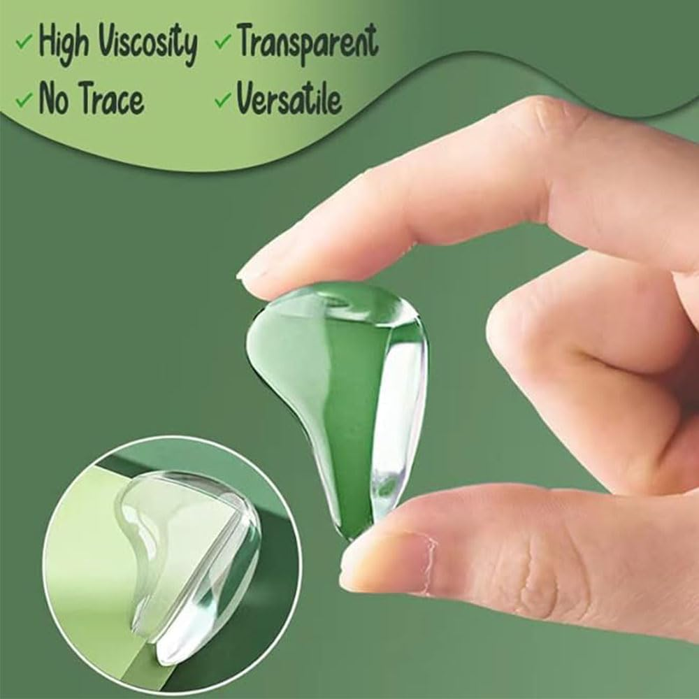 32 Pcs Corner Protector for Baby,Protectors Furniture Corner Guard & Edge Safety Bumpers Table Corner Protectors Bumpers to Cover Sharp Furniture & Table Edges(Clear) image number 5