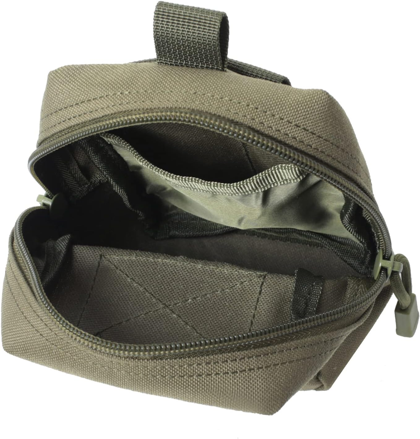 2 Pack Molle Pouches - Tactical Compact Water-Resistant EDC Pouch image number 3