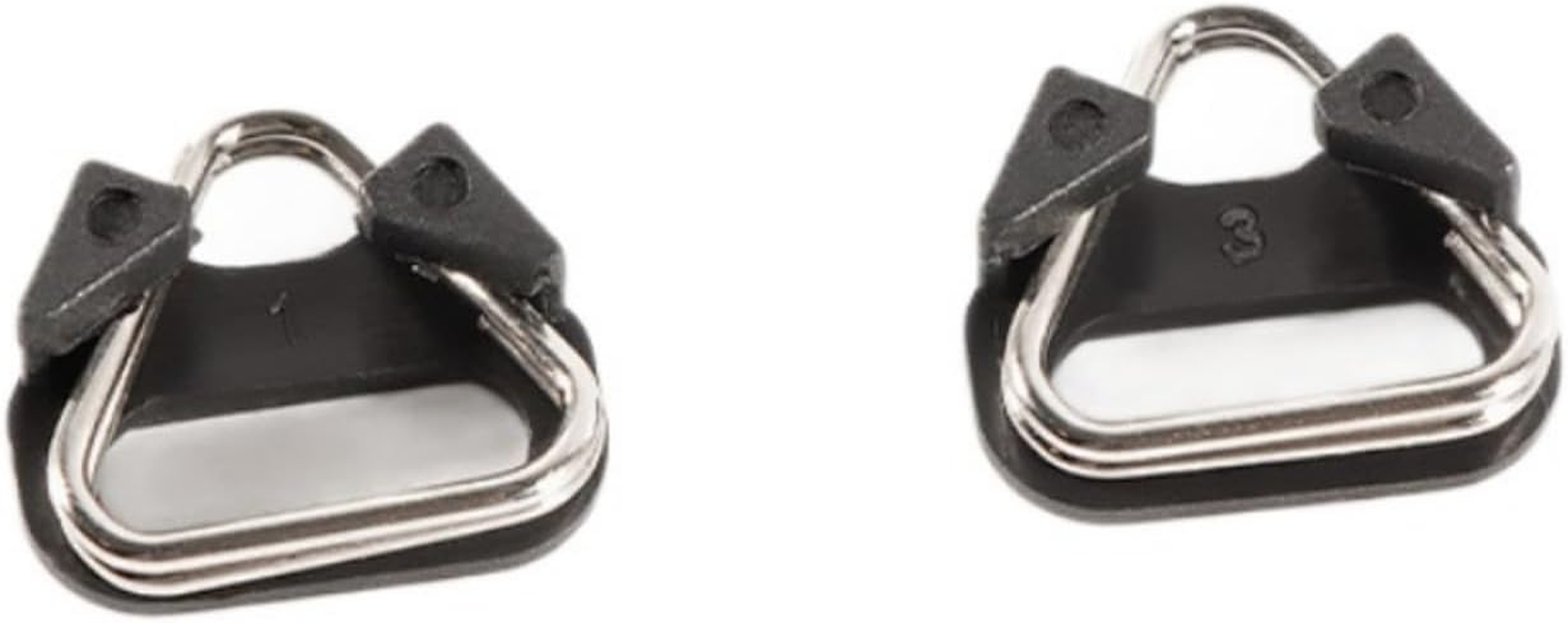 Whltzf Camera Straps Adapter Triangles Split Rings 2Pieces Stainless Steel with Protective Caps Lugs Rings with Caps image number 4