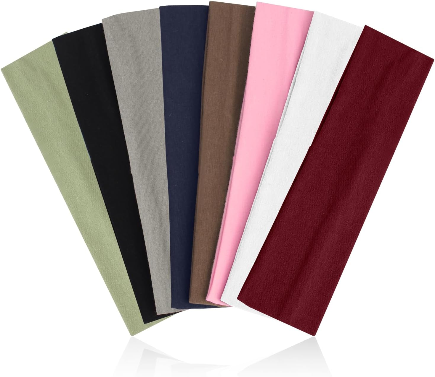 Headband,Lightweight Sports Headband Non-Slip Silicone Elastic Headbands,H HOME-MART Athletic Skinny Headbands for Women Men- Silicone Grip Hairband Mini Sweat Band,Great for Working Out