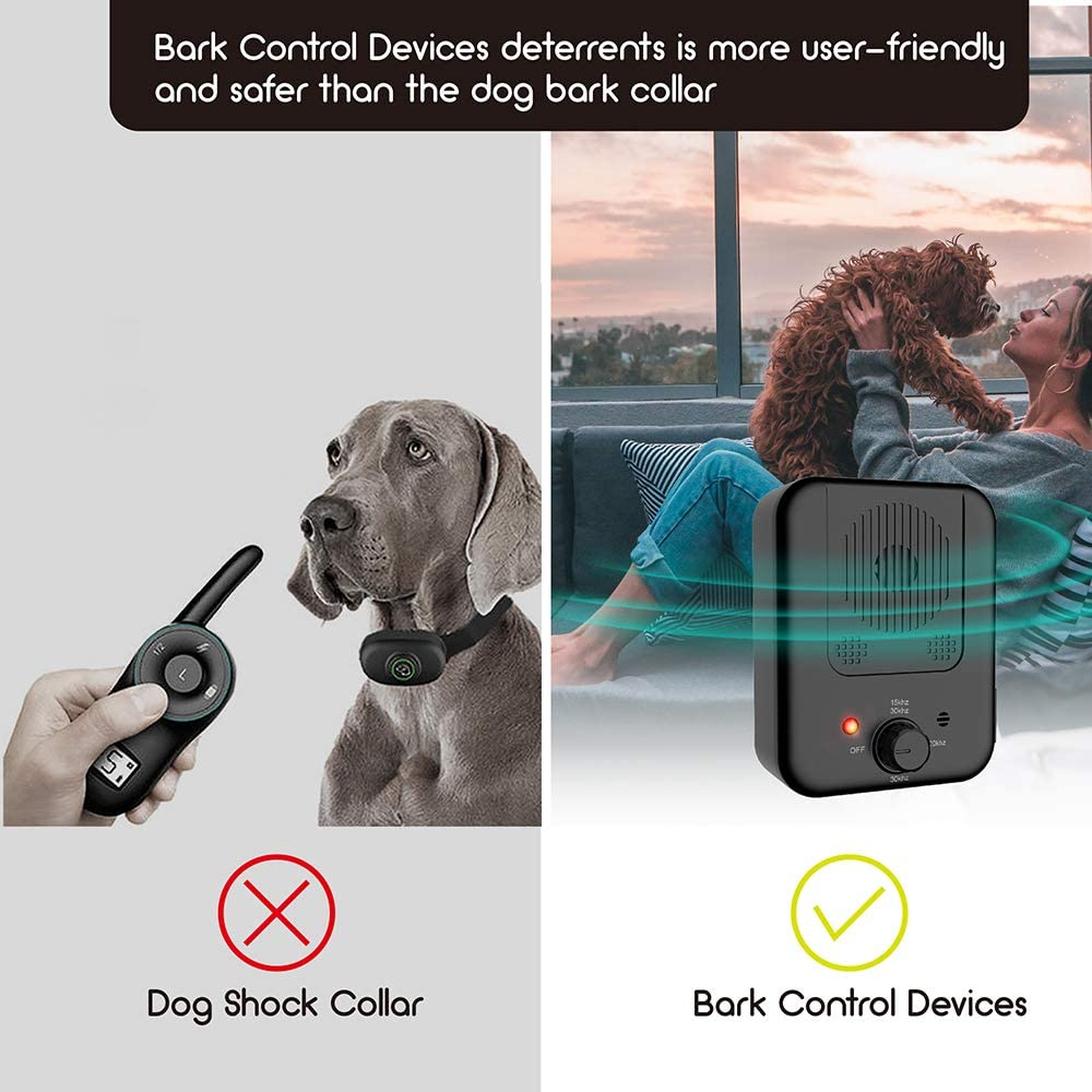 Anti Barking Control Device, Dog Barking Control, anti Bark Stopper Device for Outdoors and Indoors with 3 Adjustable Modes, Waterproof Dog Bark Control, Safe for Small Medium and Large Dogs image number 5