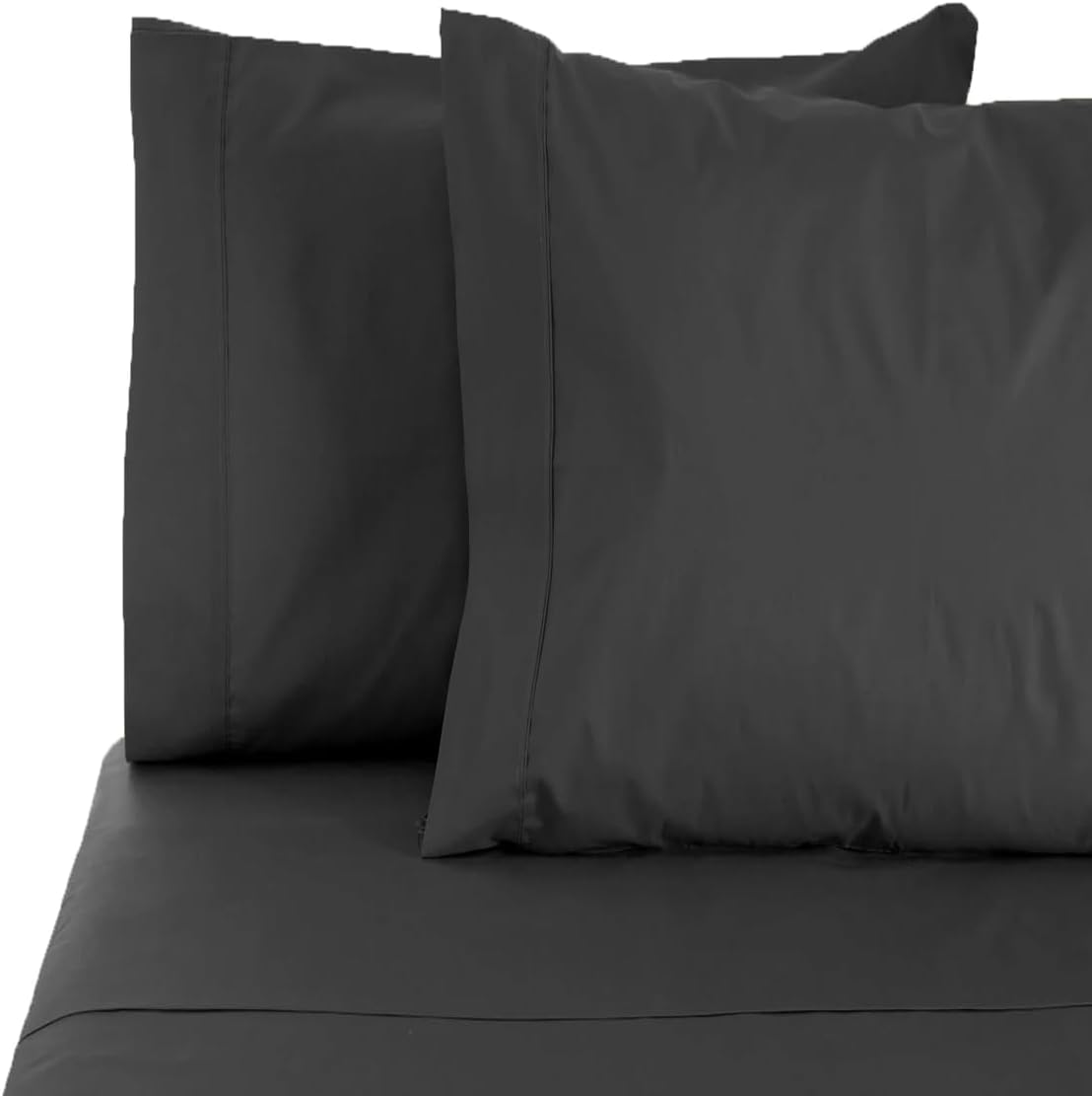 JENNY MCLEAN Porto 4 Piece Mega Queen Bed Sheet Set - 400 TC Ultra Soft - 100% Cotton - 50Cm Deep Pocket Fitted Sheet & Flat Sheet & Pillowcases