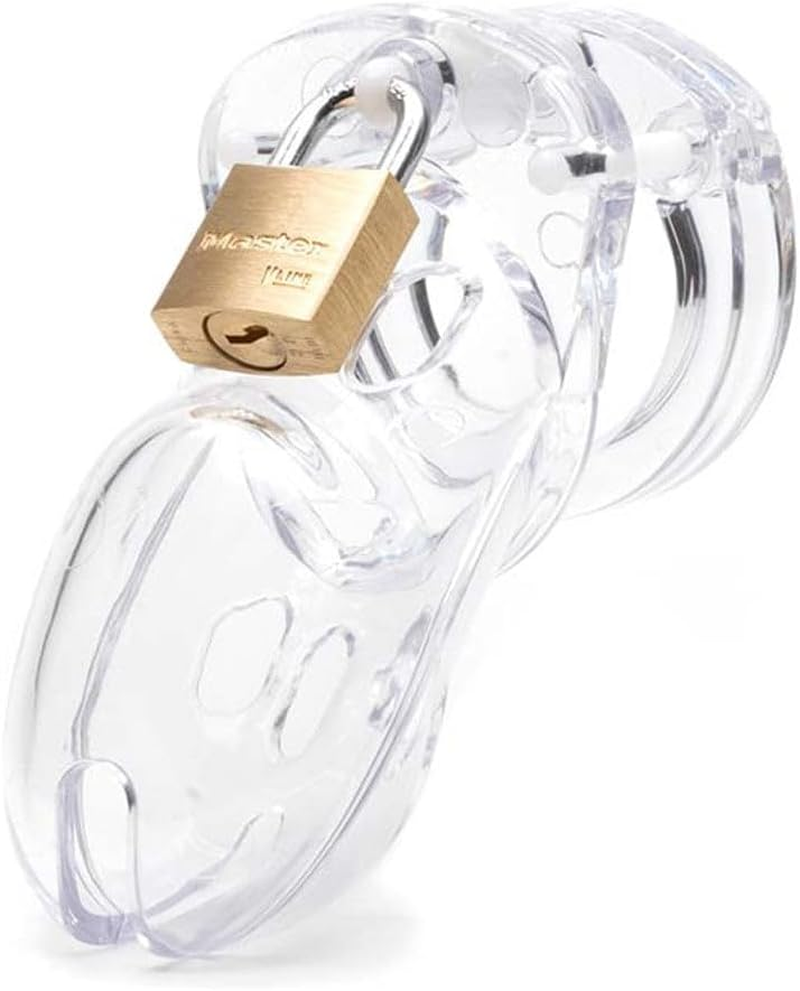 CB-X CB-3000 Chastity Cock Cage Kit, 37 Mm Size, Clear image number 3