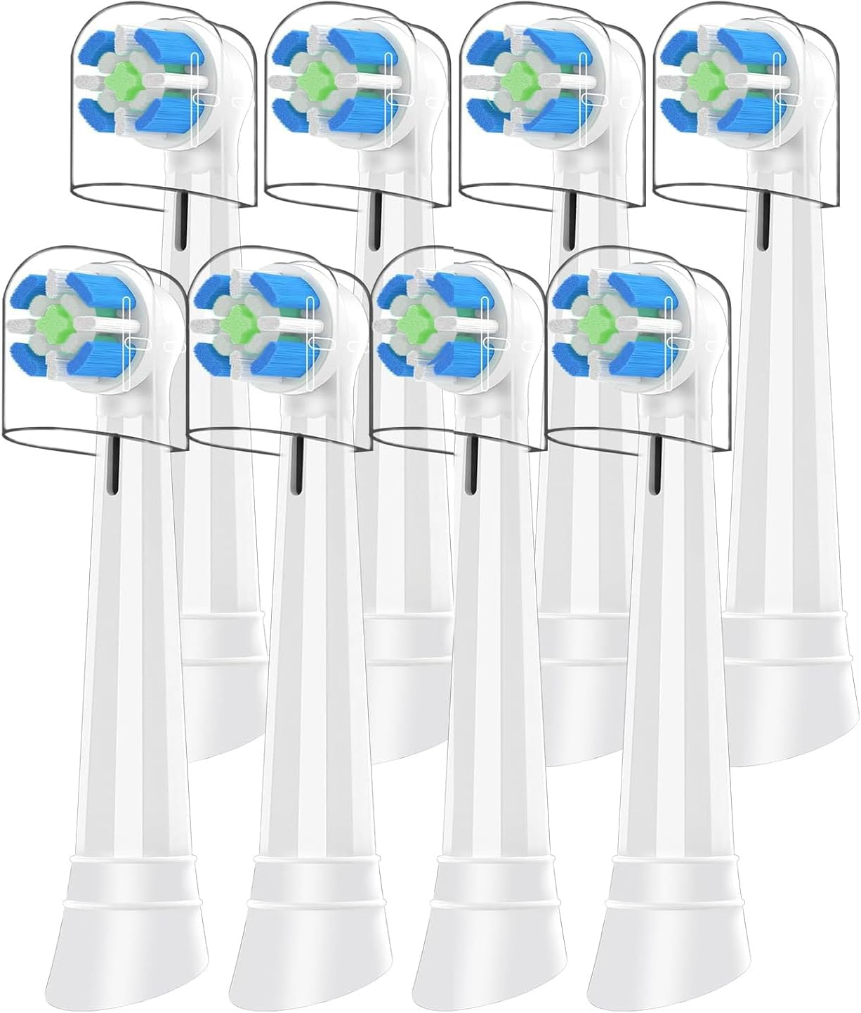 Io Replacement Brush Heads, Io Toothbrush Heads Compatible with Oral-B Io 3/4/5/6/7/8/9/10 Series, Gentle Care for Teeth - 8 Pack image number 2