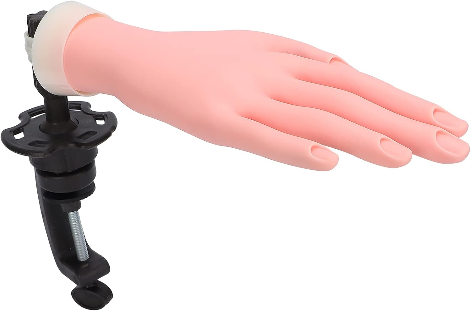 Realistic Mannequin Hands Reusable Nail Art Hand for Nail Art Practice at Home or Salon image number 1