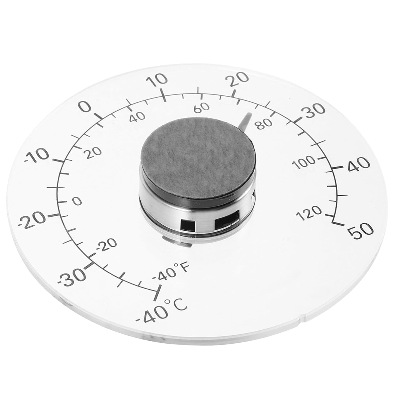 NOLITOY Adhesive Window Thermometer for Indoor Outdoor Use Temperature for Garden Greenhouse Nursery Office Easy-Mount Temperature Gauge image number 5