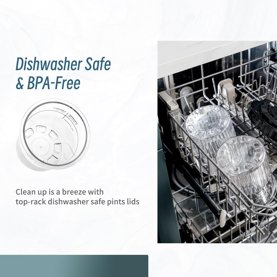 3Tyto 4 Pack 24 Oz Creami Pints and Lids Compatible with Ninja NC501, NC500 Series image number 1