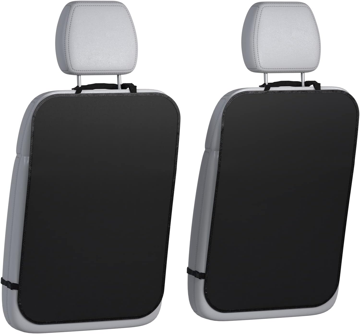 Car Seat Back Protectors by Lebogner - Luxury Kick Mat Seat Covers for the Back of Your Front Seats 2 Pack X-Large Auto Back Seat Protector Covers Perfect Backseat Child Kick Guard Seat Saver