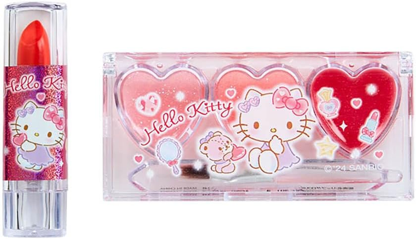 Sanrio 844080 Hello Kitty Colored Lip & Gloss Set image number 3