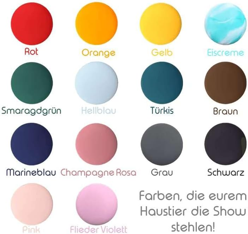 Moosh&trade; Silicone Airtag Holder for Dogs and Cats | Perfect for Pet Trackers | Safe & Stylish image number 2