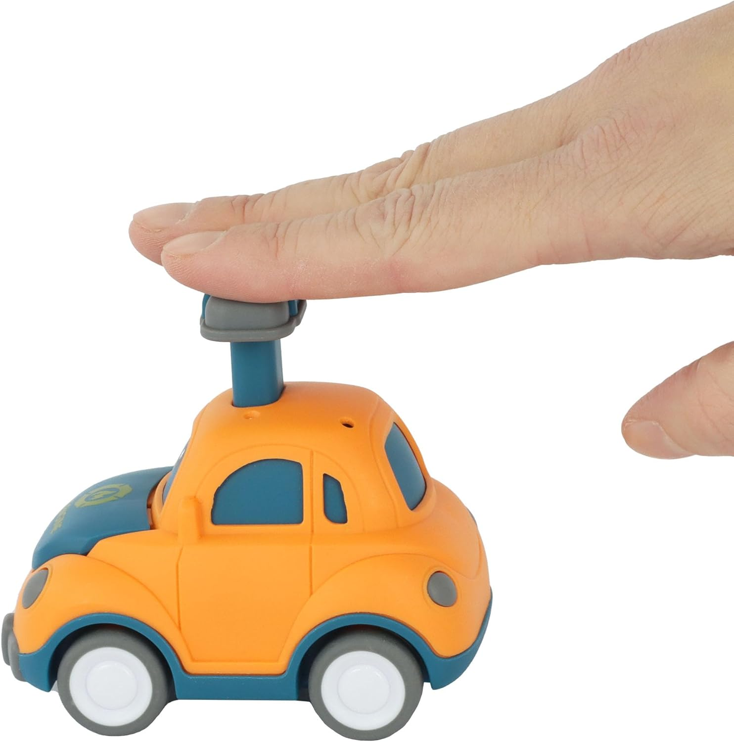 Keycraft Push 'N' Go Car, Fun and Easy-To-Use Toy Vehicle for Toddlers and Kids, Interactive Push-Down Action for Active Play and Motor Skill Development, Durable and Colourful Design image number 3