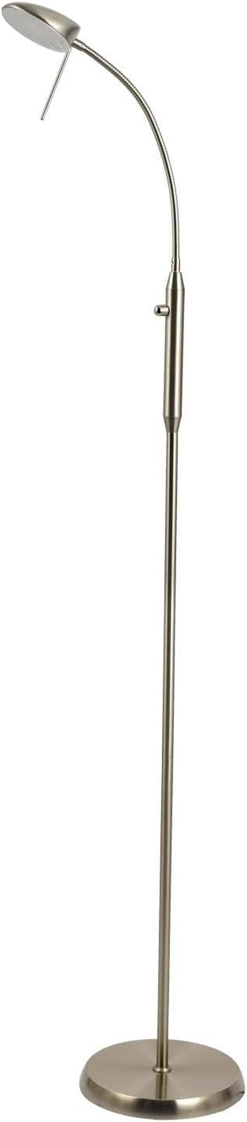 Jella LED Floor Lamp Antique Brass