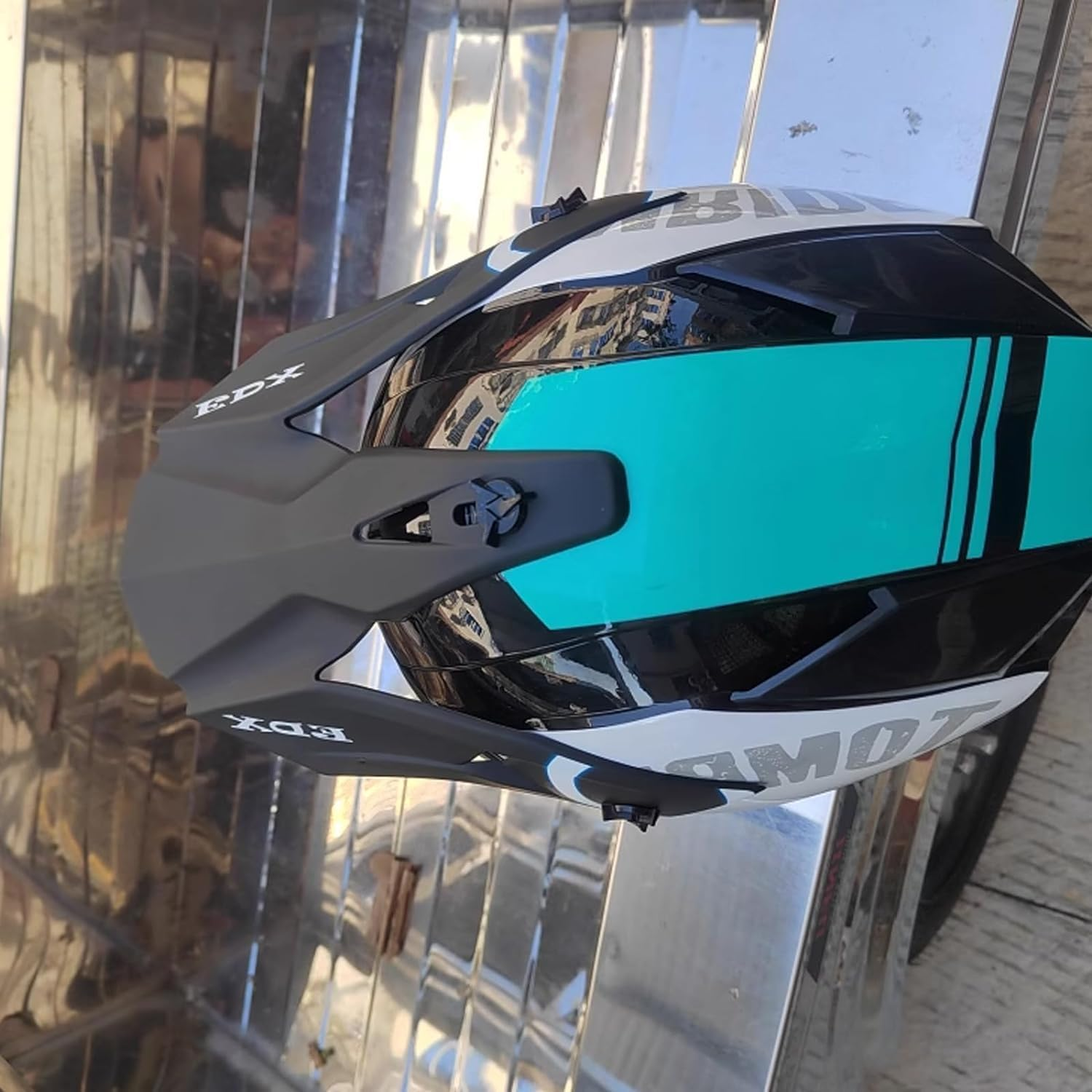 8Pcs Motorcycle Helmet Visor Screws with Rubber Washers & Visor Clips, Stainless Steel Helmet Accessories for Motorcycle/Dirt Bike/Atv Helmets (Black, Silver) image number 6