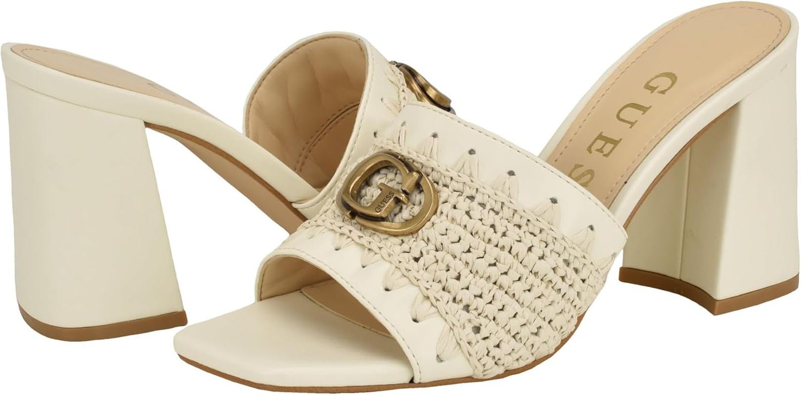 GUESS Women'S Gellian Heeled Sandal image number 5