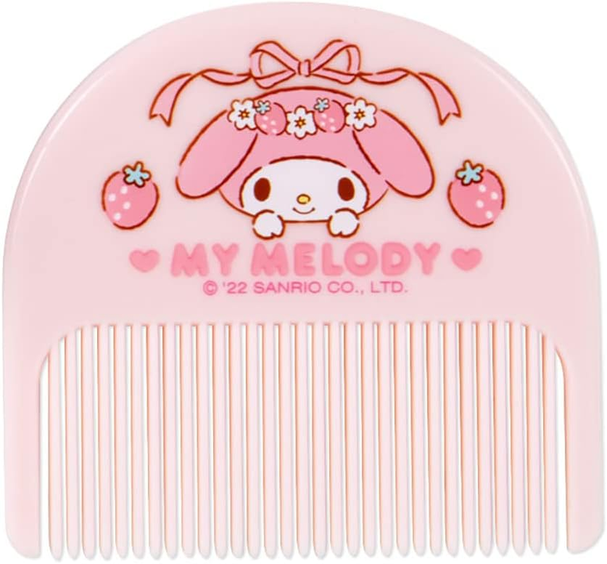 Sanrio 795704 My Melody Mirror & Comb Set with Vinyl Case, Stylish Goods, Forever Sanrio image number 1