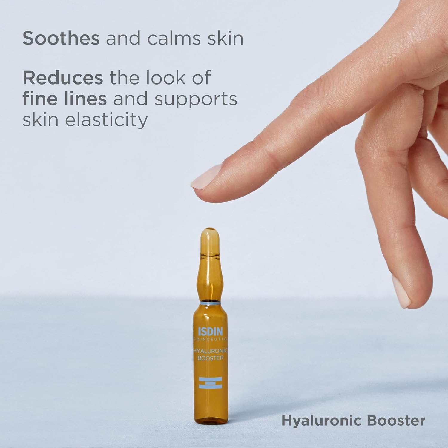 ISDIN Isdinceutics Hyaluronic Booster, Moisturising Serum and Intensive Care, 10 Ampoules image number 4
