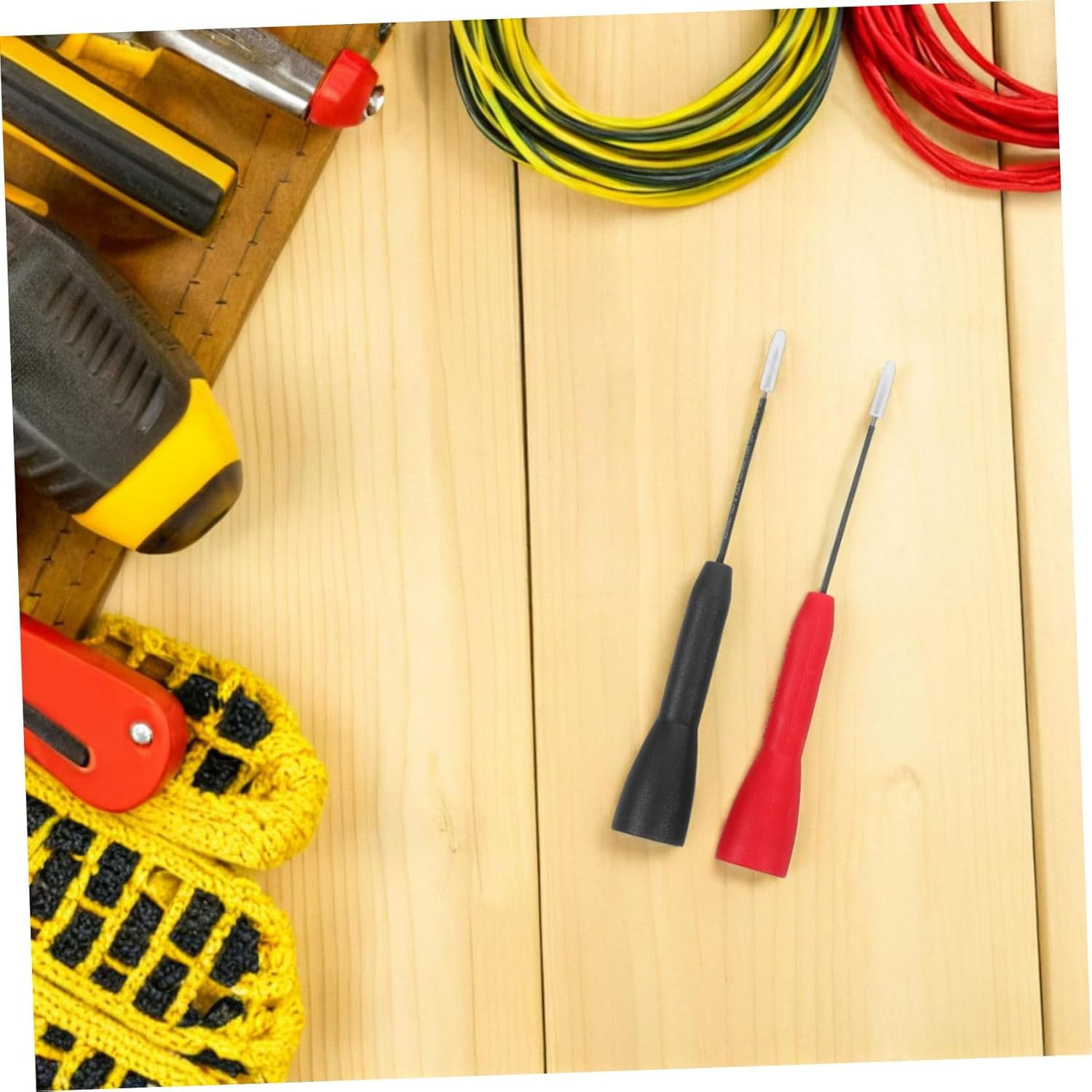 LIFKOME Precision Thin Multimeter Probes Wiretester Back Probe Automotive Test Wire Clip Test Easy Replacement image number 4