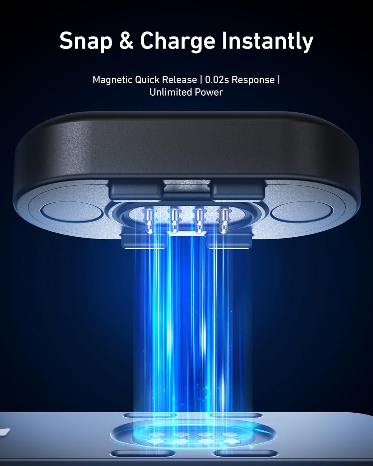 TELESIN Magnetic Charging Side Cover Battery Door and Power Cable Kit for Gopro Hero 13 Hero 12 Hero 11 Hero 10 Hero 9 Contacto Water Snow Resistant Replacement Charging Mount for Go Pro Accessories image number 6