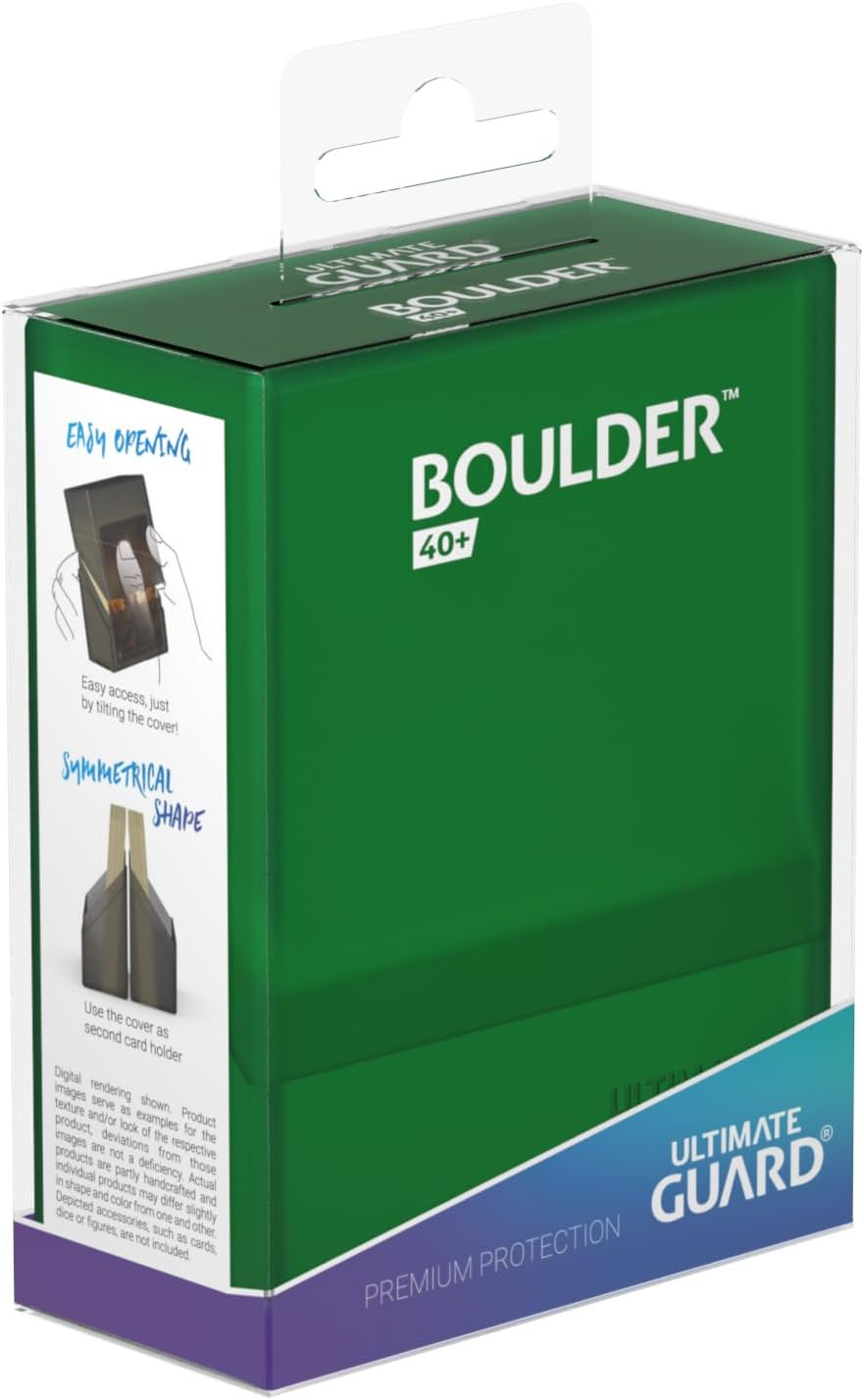 Ultimate Guard Unisex'S UGD011136 Deck Case, Emerald, 76 X 98.5 X 35 Mm image number 2