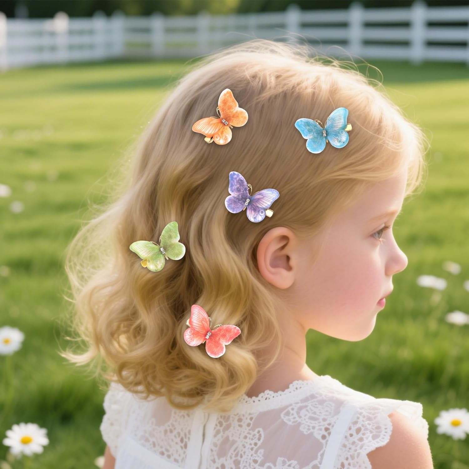 Srotmirw Women'S Hair Clips, Pack of 12 Butterfly Hair Clips for Women and Girls in Everyday Use image number 2