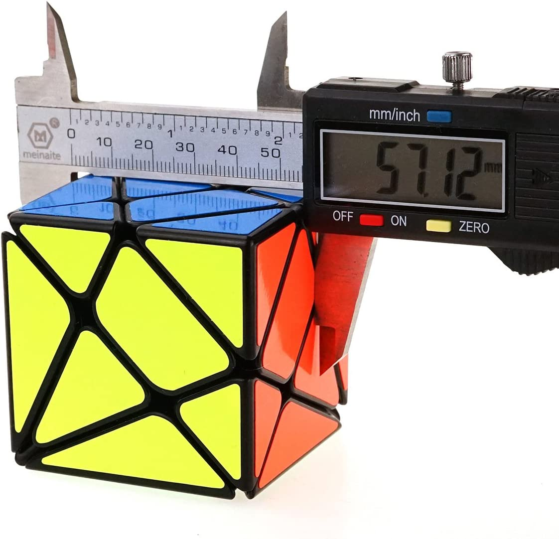 Cuberspeed Axis V2 New Version Jingang 3X3 Black Magic Cube Speed Puzzle image number 1