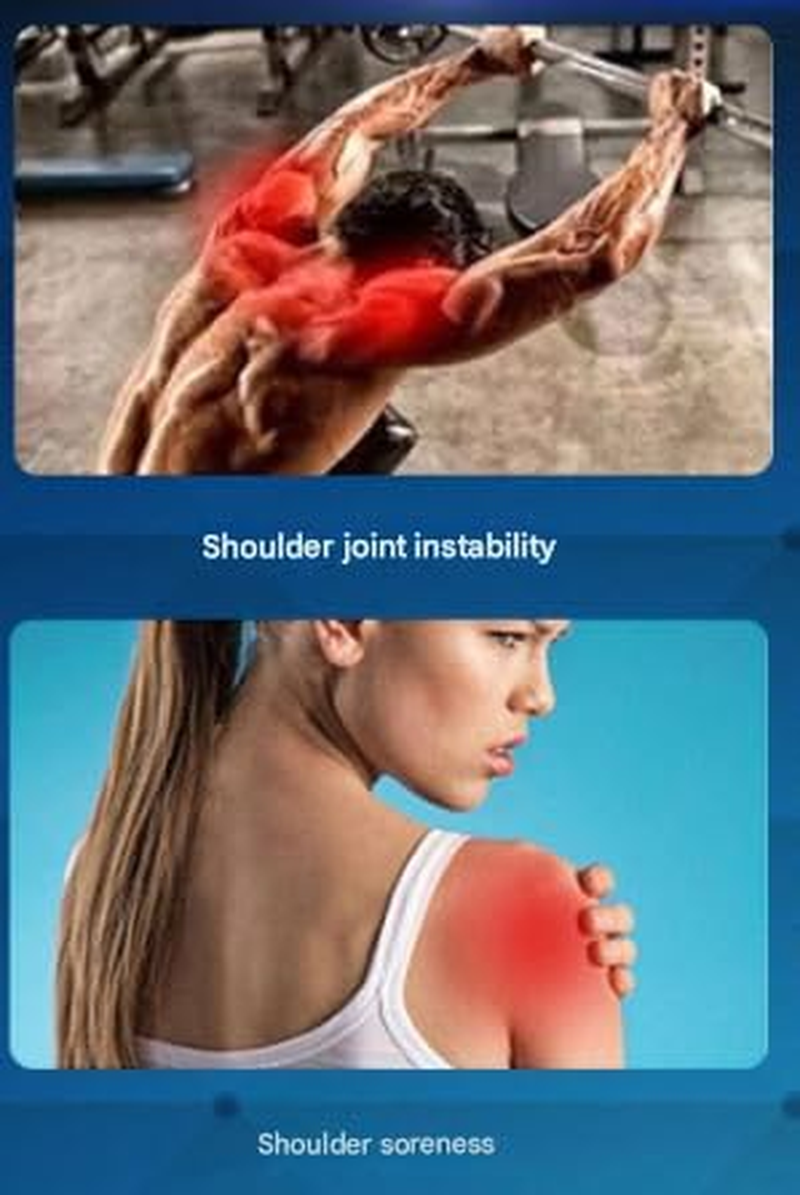 Double Shoulder Support Sleeping Warm Brace Stability Compression Sleeve Wrap Soft Recovery Guard for Rotator Cuff Shoulder Chronic Inflammation Pain Relief (XL)