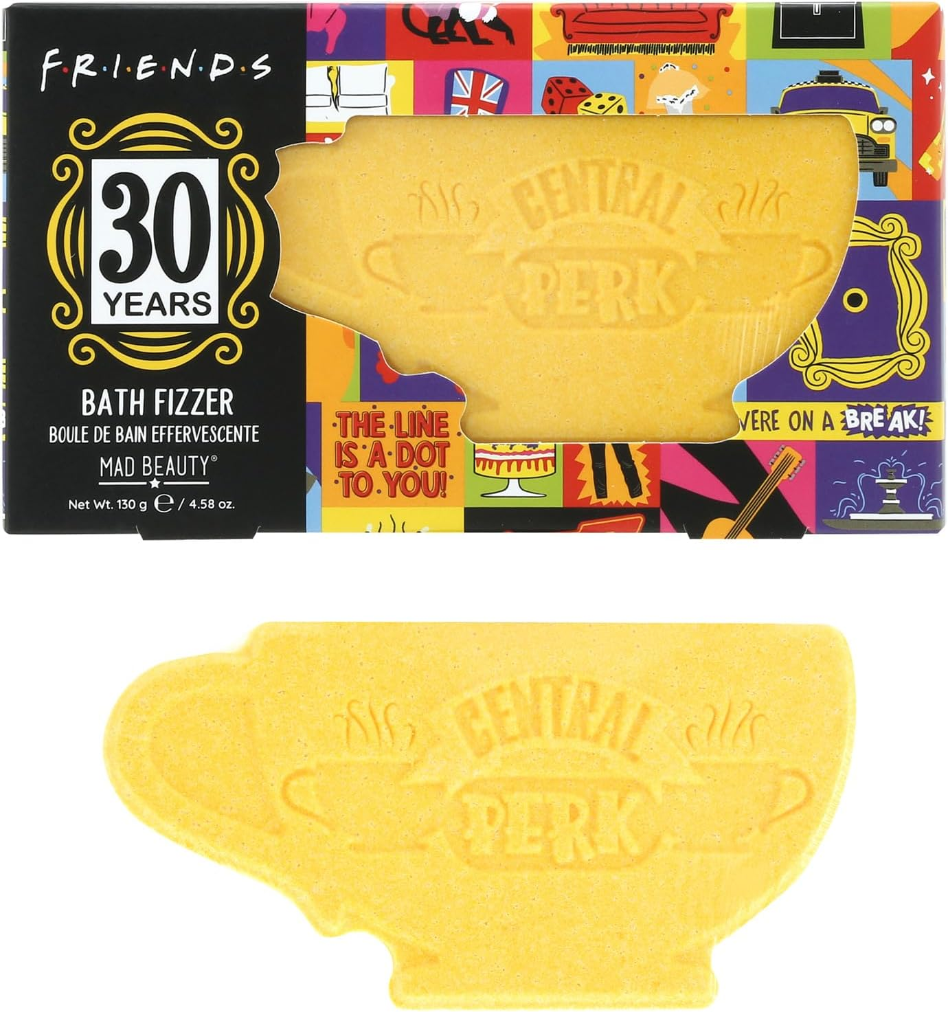 Warner Bros Friends 30 Years Bath Fizzer