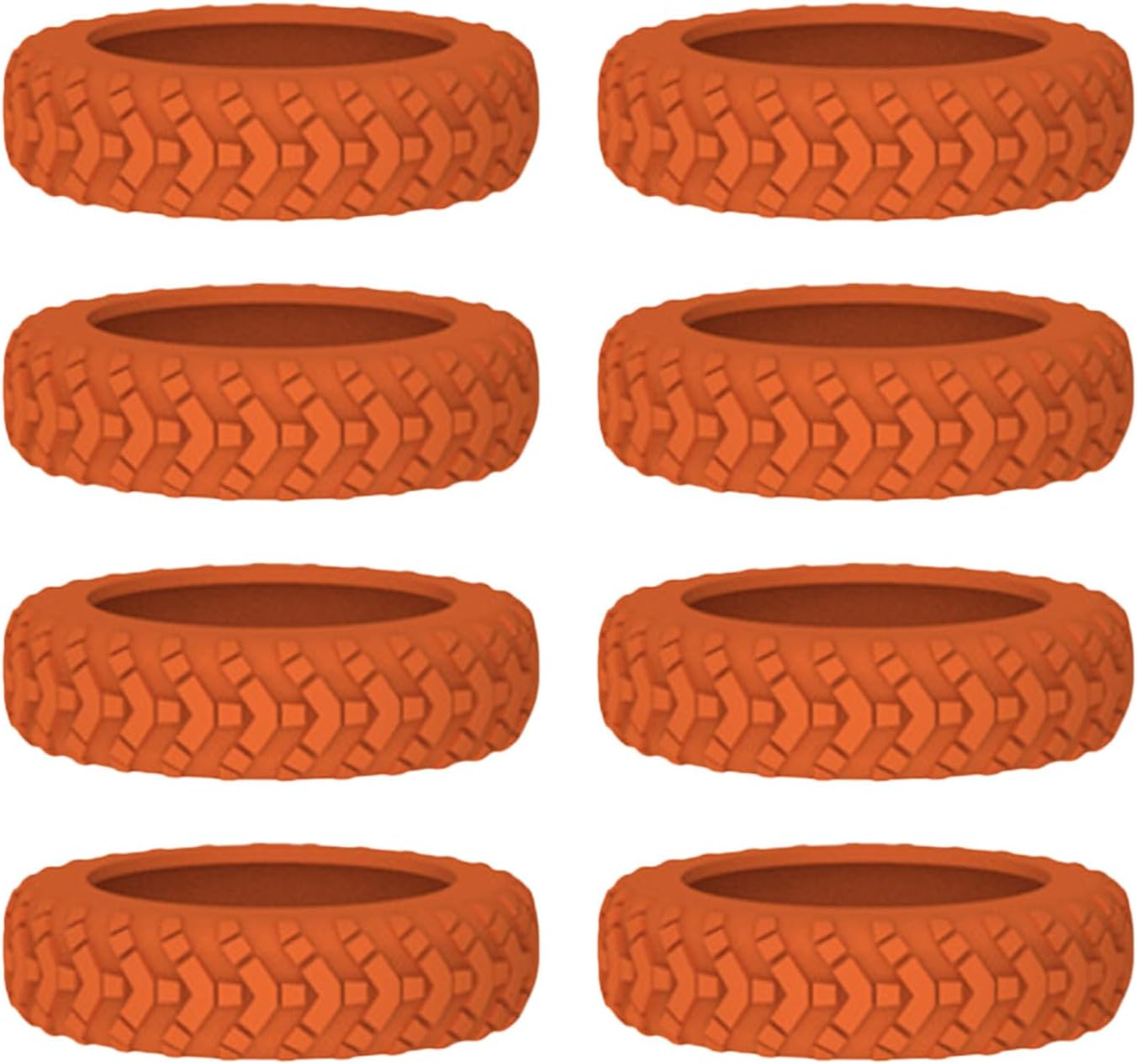 Xasbseulk Luggage Wheels,Silicone Luggage Spinner Wheel S - Colorful Silicone Luggage Spinner Wheel S for Freezers, Suitcases, Children'S Beds image number 6