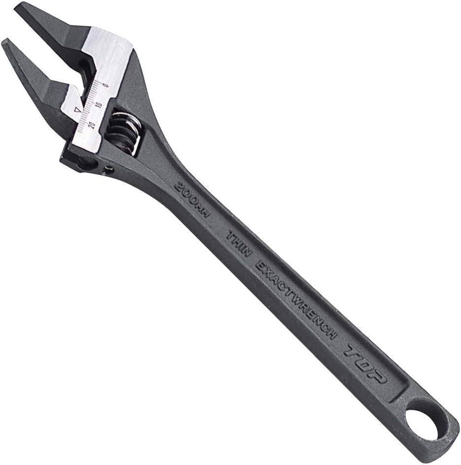 TOP (TOP) Hypermonki ZERO HM-32 Wide Monkey Wrench, No Rattle, Mouth Opening, 0.04-1.3 Inches (0-32 Mm), Equipped with No Rattle, Monkey Wrench