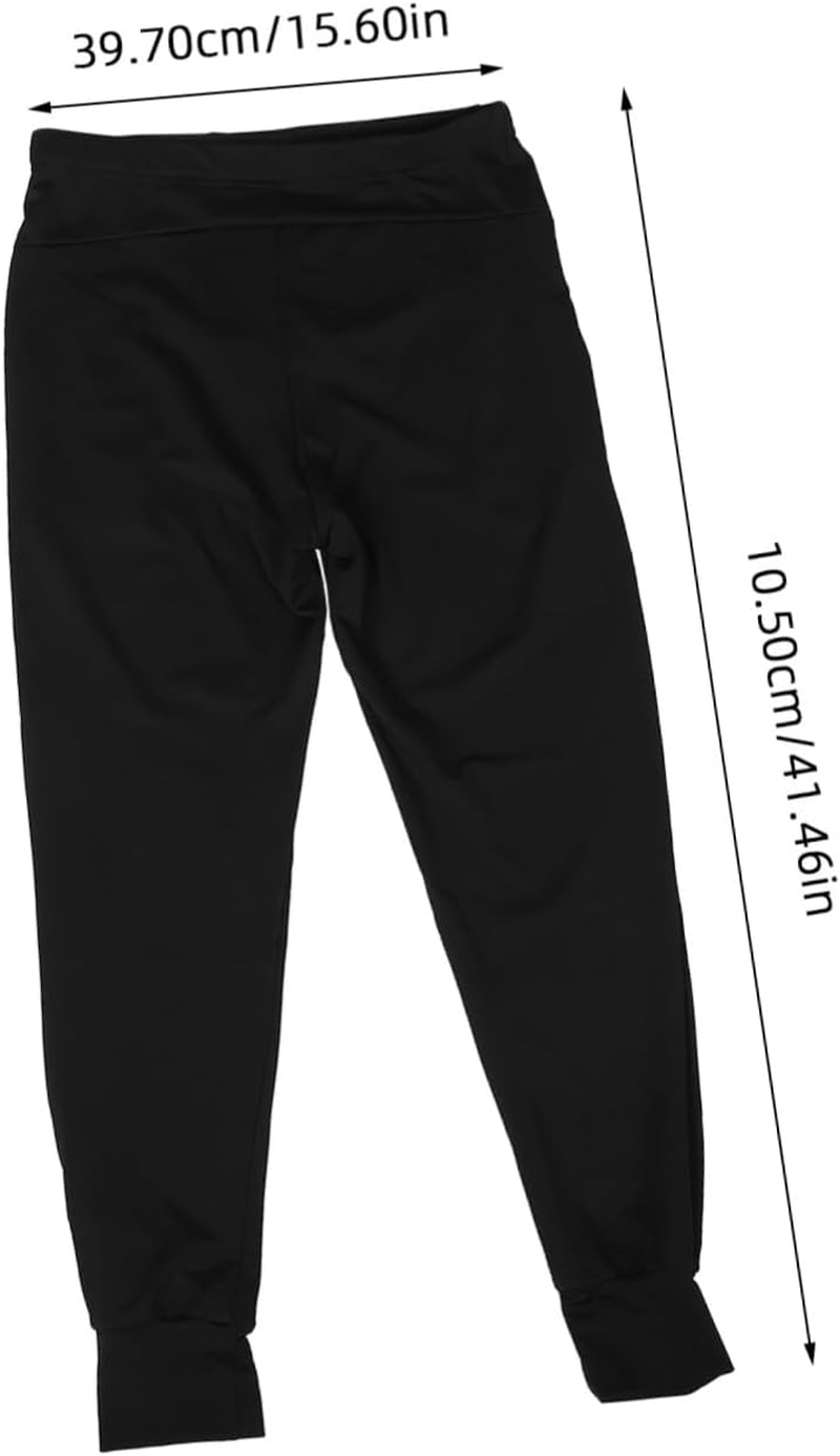 Maternity Workout Pants Black L Seamless High Waisted Yoga Leggings Women Pregnancy Activewear Comfortable Summer Sports Trousers image number 1