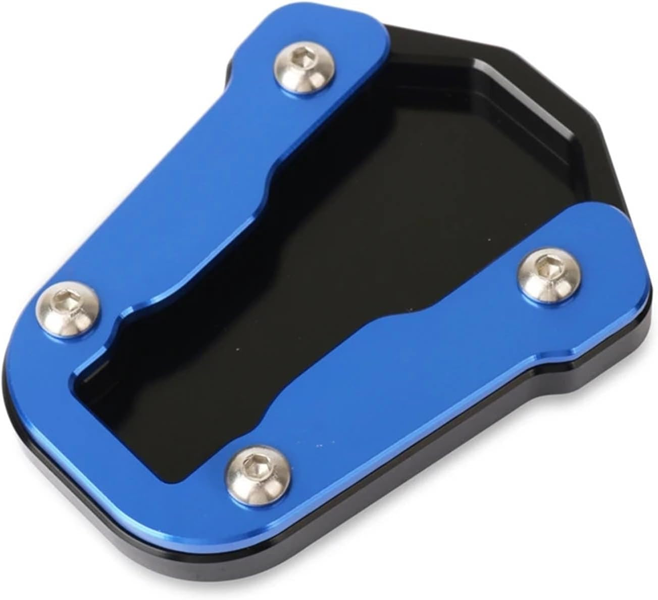 MKDRSRU Fit for CRF300L CRF 300 L CRF 300 Rally 2020 2021-2024 Kickstand Extension Plate Foot Side Stand Enlarger Pad Support Plate(Black-Crf300L)