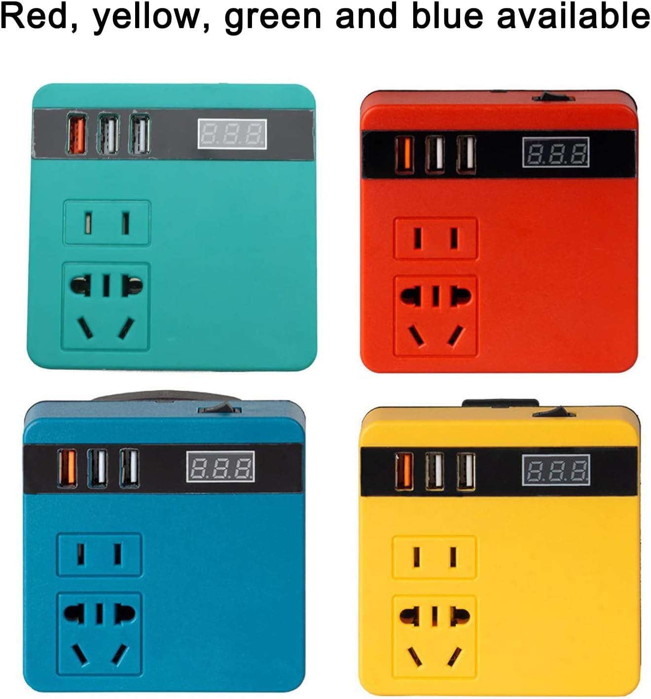 Xinyee 120W Lithium Battery Inverter Multifunction Lithium Tools Battery Inverter 21V to 220VAC Inverter Dual-Engine Intelligent Multiple Protections Inverter with Voltage Display Function image number 5